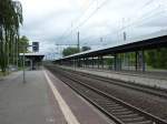Brandenburg (Havel) Hauptbahnhof, Bahnsteige der Berlin-Magdeburger Bahn, KBS 201 (19.06.2010)