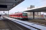 628 603-2 als RB (RB 14257) von Bad Harzburg nach Braunschweig Hbf, bei der Einfahrt in den Braunschweiger Hbf. 15.03.2013