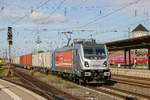 187 309-0 Railpool/Locon mit Containerzug in Bremen Hbf, am 29.09.2018.