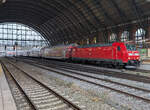DB Regio 146 103 - RE1 (4406) nach Norddeich Mole im Bremen Hbf am 25. Januar 2026.