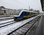 NordWestBahn 648 496 im Hbf Bremen am 25. Januar 2026.