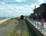 Bahnsteig 1 auf dem Brocken; 11.08.2008