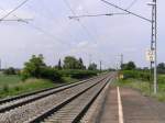 Im Bahnhof Buggingen am 27.05.2009.