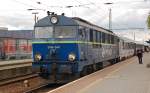 SU 46-048 hat am 08.05.10 in Cottbus den EC 341 von 120 154 bernommen.