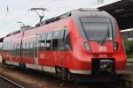 Hier 442 508-8 als Lz auf Rangierfahrt am 25.7.2015 in Cottbus.