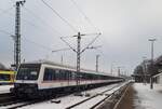 Steuerwagen des Ersatzzuges Crailsheim - Nürnberg am 18.12.2022 im Bahnhof Crailsheim