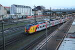 HLB ET 186 (94 80 1440 186-3 D-HEB) am 02.04.2024 auf Rangierfahrt in Darmstadt Hbf.