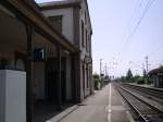 Im Bahnhof Denzlingen am 25.05.2009.