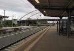 Bahnsteig 3 in Dessau Hbf; 09.08.2011