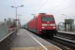 101 106-3 als EC 178  Alois Negrelli  (Linie 27) von Praha hl.n.