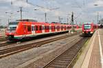 422 054-7 verlässt am 27.05.2019 als S1 von Dortmund Hauptbahnhof nach Solingen Hauptbahnhof den Startbahnhof.
