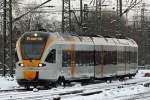 ET 6.01 der Eurobahn bei der Einfahrt in Dortmund 19.12.2010