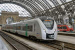 1440 210 wartet Anfang April 2017 im Hauptbahnhof Dresden auf die Abfahrt.
