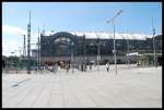 Blick Vom Wiener Platz In Richtung Dresden-Hbf Das Dach Ist Mit Einer Teflonbeschichteten Glasfaser-Membran 25.08.07
