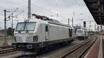 Northrail Vectron 248 075 (90 80 2248 075-4 D-NRAIL) und 248 076 (90 80 2248 076-2 D-NRAIL) pausieren in Dresdenn Hbf. , 07.05.2024