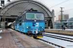 Die BR 372 007 brachte am 08.12.2012 einen Sonderzug nach Dresden. Weiter ging es dann Richtung Decin.