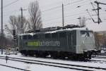 139 558 railadventure wartet zu Silvester in Dresden Hbf auf neuen Einsatz; 31.12.2014  