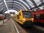 Überrascht als Gast in Dresden war ich von den Triebwagen der Ostdeutschen Eisenbahngesellschaft, die zurzeit zwischen Dresden und Görlitz verkehren.