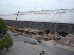 18.04.2007, Umbau des Hauptbahnhof Dresden geht voran