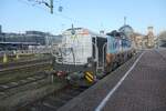 Abgestellte 4185 110 von NXRAILL in Dresden Hauptbahnhof im April 2026