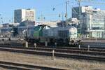 Vossloh DE 18 4185 022 von NXRL ist mir im August 2026 wieder einmal in Dresden Hbf vor die Linse gefahren.