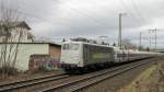 eine Rarität konnte ich am 22.12.14 in der Nähe von Dresden-Kemnitz ablichten, Railadventure 139 558-1 mit der Überführung eines Talgo-Zug Richtung Berlin.