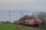 Am 23.01.2021 zog DB 193 312`Das ist Grün´ einen gemischten Güterzug nach Mannheim Rbf durch Dülken.