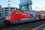 DB 101 029-7  Panoramareisen  mit IC2012 in D�sseldorf Hbf, Januar 2014.