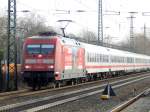 101 080-0  Luzern erlebnisreiCH  kam am 6.1.15 mit ihren IC von Köln durch Oberbilk gefahren.

Oberbilk 06.01.2015