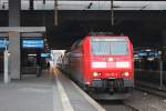BR 146 121-9 bei der Abfahrt als RE2 nach Münster (Westf.) Hbf (EMST) in Düsseldorf Hauptbahnhof (KD)! Aufgenommen am 20.1.16!