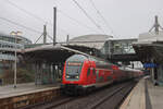 Dosto-Steuerwagen, Düsseldorf Flughafen, 17.12.2021, RE2 nach Düsseldorf Hbf