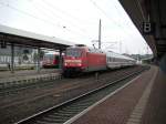 IC nach Dresden Hbf am 01.06.2009 um 20.07 Uhr ist in Eisenach   eingefahren mit ca.