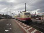 Heute ist in Eisenach am 19.03.13 eine 103 222-6 Richtung Erfurt um 16:01 Uhr durchgefahren.