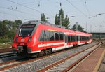 442 148 als RB 28961 (Elsterwerda-Biehla–Dresden Hbf) am 11.08.2015 in Elsterwerda