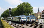 SWEG VT 127 und VT 129 // Endingen am Kaiserstuhl // 31.