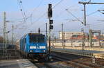 PRESS 246 049-2 (92 80 1246 011-1 D-PRESS) mit dem IC 2151 von Kassel-Wilhelmsh�he nach Gera Hbf, am 20.02.2026 bei der Einfahrt in Erfurt Hbf.