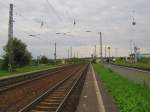 Bf Erfurt Ost, Blick in Richtung Erfurt Hbf; 03.09.2010