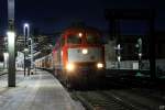 Die zahlreichen Ausflle bei den Triebwagen der Baureihe 612 sorgen wieder fr einen interessanten Ersatzverkehr auf der Strecke Erfurt - Gera - Altenburg.