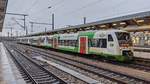 Erfurter Bahn mit EB nach Gera-Zwötzen in Erfurt Hbf.