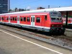 Steuerwagen der S-Bahn der Linie S2 in Essen HBF.