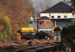 232 105-9  NBE-Rail , abgestellt am Bf Euskirchen - 21.11.2011