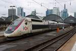 SNCF Alstom TGV in Oui 4701 in Frankfurt am Main Hbf am 14.02.26