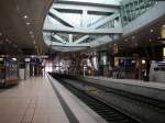 Frankfurt am Main Flughafen Fernbahnhof am 29.01.08, aufgenommen von Gleis 6!