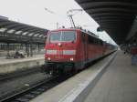 Hier 111 187-1 mit RE 4627 von Frankfurt(Main) Hbf.