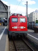 DB Fernverkehr 115 114-1 am 27.09.15 in Frankfurt am Main Hbf Gleis 1a