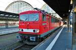 Leipziger Dampf KulTour 155 191-0 am 14.12.19 in Frankfurt am Main Hbf 