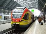 Ein BR 429 der HLB in Frankfurt am Main Hbf am 28.01.11