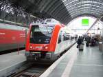 Ein VIAS Itino der Odenwaldbahn in Frankfurt am Main Hbf am 11.02.11