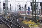 Geordnetes Chaos - Gleisvorfeld des Hbf Frankfurt/Main