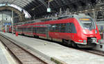 DB Regio Mittelhessenexpress 442 281 (Hamsterbacke) am 14.01.17 in Frankfurt Hbf